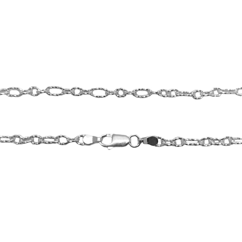 Cadena rolo diamantada Plata Italiana 925 80cm - Metalli - Default Title - Perfumisimo